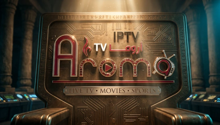 معاينة Aroma IPTV على شاشة بث عالية الجودة